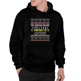 Mens Personalized First Name Arthur Ugly Christmas Design Hoodie | Mazezy