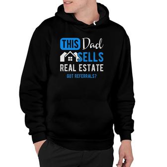 Mens Real Estate Agent Men Dad Funny Realtor Gift Hoodie | Mazezy