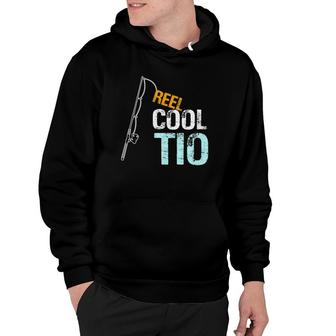 Mens Reel Cool Tio Spanish Mexican Uncle Gift From Niece Nephew Hoodie | Mazezy