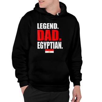 Mens Storecastle Legend Dad Egyptian Egypt Flag Gifsthirt Hoodie | Mazezy