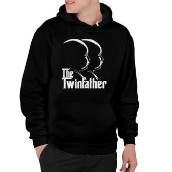 Mens The Twinfather Funny Father Of Twins Dad Gift Hoodie | Mazezy