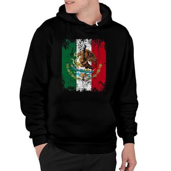 Mexico Flag Vintage Men Women Kids Mexico Hoodie | Mazezy