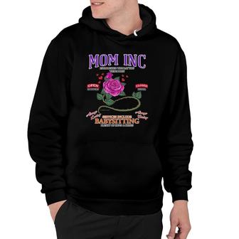 Mom Inc Funny Mother's Day Novelty Mama Gift Hoodie | Mazezy