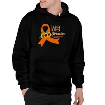 Ms Warrior Awareness Ms Awareness Gift Hoodie | Mazezy