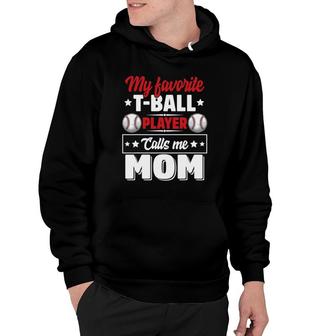 My Favoriteball Player Calls Me Mom Mother's Day Cute Hoodie | Mazezy DE