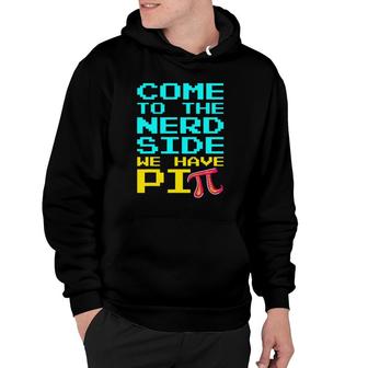 Nerd Pi Side For Pi Day Geek Math Teacher 314 Gift Hoodie | Mazezy