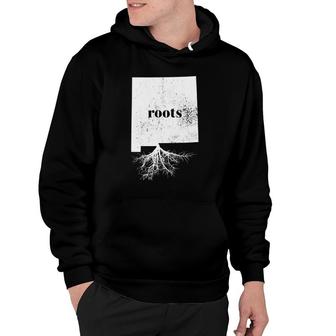 New Mexico Roots State Map Home Love Pride Gift Tee Hoodie | Mazezy