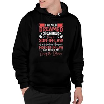 New Son In Law Birthday From Awesome Mother In Law Hoodie | Mazezy