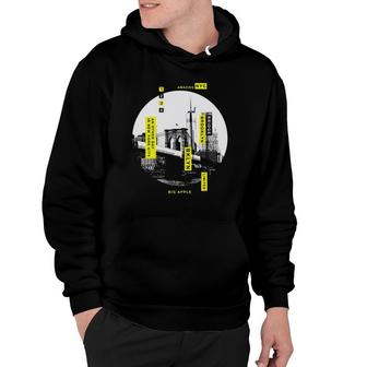 New York City Brooklyn Novelty Graphic Tees & Cool Designs Hoodie | Mazezy