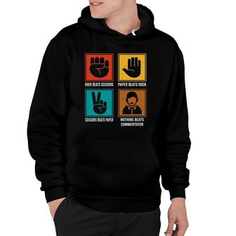 Nothing Beats Commentator - Cool Sportscaster Broadcaster Hoodie | Mazezy