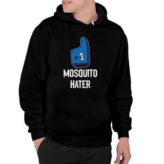 Number One Mosquito Hater - Funny I Hate Bugs And Mosquitos Hoodie | Mazezy