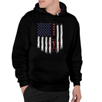 Nurse Ems Helicopters And American Flag Hoodie | Mazezy