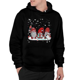 Nurse Merry Christmas Gnomes Snow Merry Xmas Hoodie | Mazezy