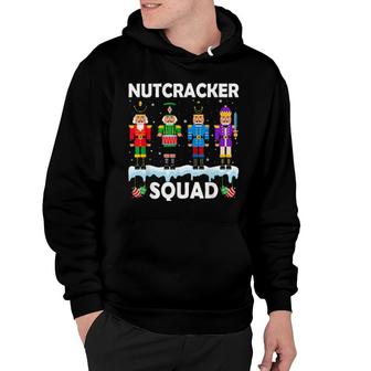 Nutcracker Squad Christmas Ballet Dance Matching Family Xmas Hoodie | Mazezy