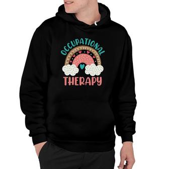 Occupational Therapy For A Ot Apparel Rainbow Hoodie | Mazezy