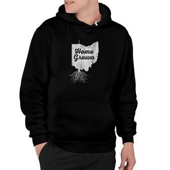 Ohio Home Grown Roots Oh State Pride Hoodie | Mazezy