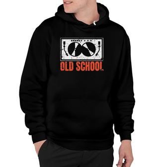 Old School Turntable For An Old School Hip Hop Dj Spin It Hoodie | Mazezy