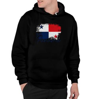Panama Vintage Flag Panamanian Pride Roots African Hoodie | Mazezy