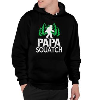 Papa Squatch Gifts For Dad Bigfoot Sasquatch Hoodie | Mazezy