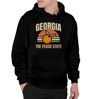 Peach State Design Georgia Peach Hoodie | Mazezy
