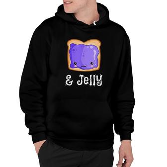 Peanut Butter And Jelly Blueberry Jam Hoodie | Mazezy