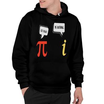 Pi And Imaginary Number Funny Understand Math Teacher Hoodie - Thegiftio UK