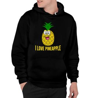 Pineapple Tees For Women I Love Pineapple Hoodie | Mazezy