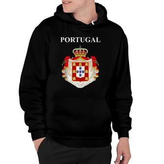 Portugal Historical Coat Of Arms Heraldry Hoodie | Mazezy AU