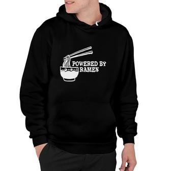 Powered By Ramen Hoodie | Mazezy