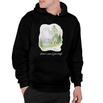 Precious Moments Silence Is Source Of Great Strength Hoodie | Mazezy