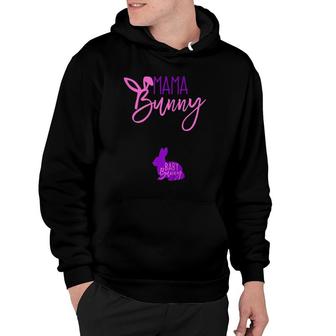 Pregnant Lady Gift Easter Pregnancy Mama Bunny Baby Bunny Hoodie | Mazezy