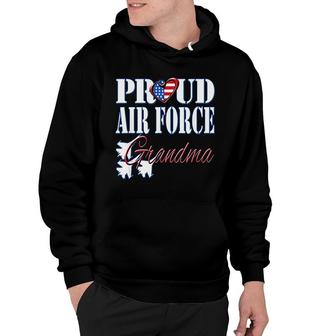 Proud Air Force Grandma Hoodie | Mazezy
