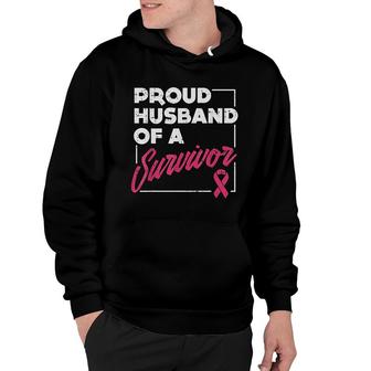 Proud Husband Of Survivor Awareness Gift Hoodie | Mazezy