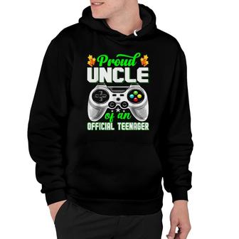Proud Uncle Officialnager Video Game Top 13Th Birthday Hoodie | Mazezy DE
