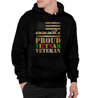 Proud Vietnam Veteran Day Gift For Dad From Son Daughter Hoodie | Mazezy