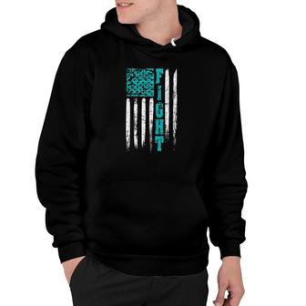 Ptsd Fight Ptsd American Flag Hoodie | Mazezy