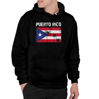 Puerto Rico Flag Puerto Rican Puertorriqueños Boricuas Hoodie | Mazezy