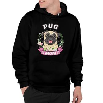 Pug Mom Mother's Day Hoodie | Mazezy