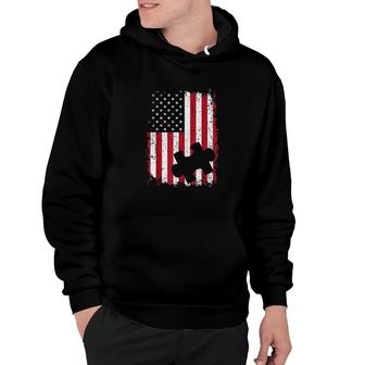 Puzzle American Usa Flag Hoodie | Mazezy
