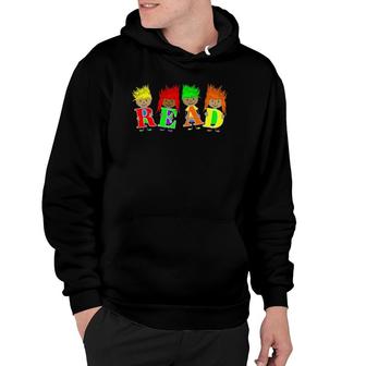 Reading Teacher Read Books Crazy Hair For Crazy Hair Day Hoodie | Mazezy