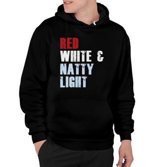 Red White & Natty-Light For Mens Womens Beer Lover Hoodie | Mazezy