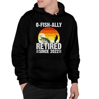 Retired Since 2022 Not My Problem Anymore Fishing Funny Retirement Hoodie - Thegiftio
