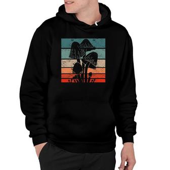 Retro Mushroom Hunter Foraging Forager Vintage Mushroom Hoodie | Mazezy