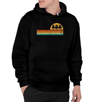 Retro Outdoors Nature Wildlife Trees Forest Hoodie | Mazezy
