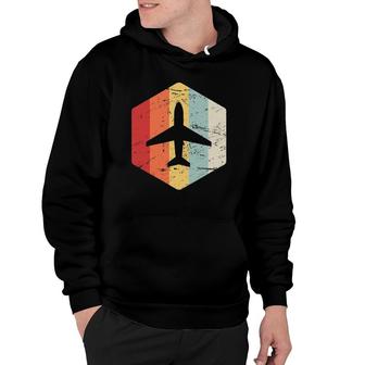Retro Pilot Gift For Airplane Pilots - Private & Commercial Hoodie | Mazezy