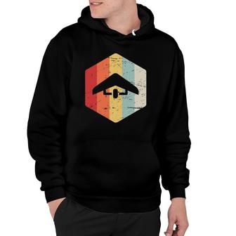 Retro Vintage Hang Glider Gifts Air Sport Hang Gliding Hoodie | Mazezy