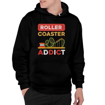 Roller Coaster Designs Roller Coaster Loving Adult Hoodie | Mazezy