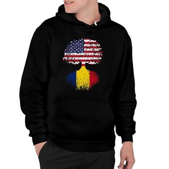 Romanian Roots Romania National Heritage Tree Gift Hoodie | Mazezy