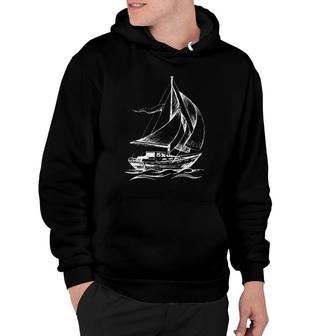 Sailboat Cool Gif For Sailboat Lovers Hoodie | Mazezy