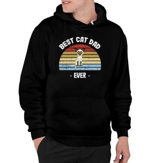 Siamese Cat Dad Ever Gift Hoodie | Mazezy
